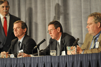 Robert Michel, Chris Christopher and panel discussion
